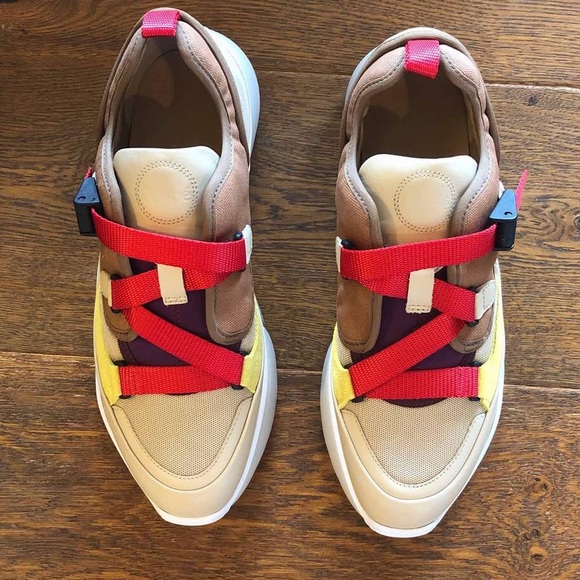 Chloe Sonnie low top sneakers “earthy red” - Picture 3 of 8